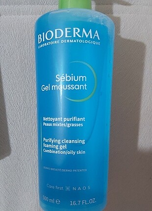 Bioderma sebium gel moussant