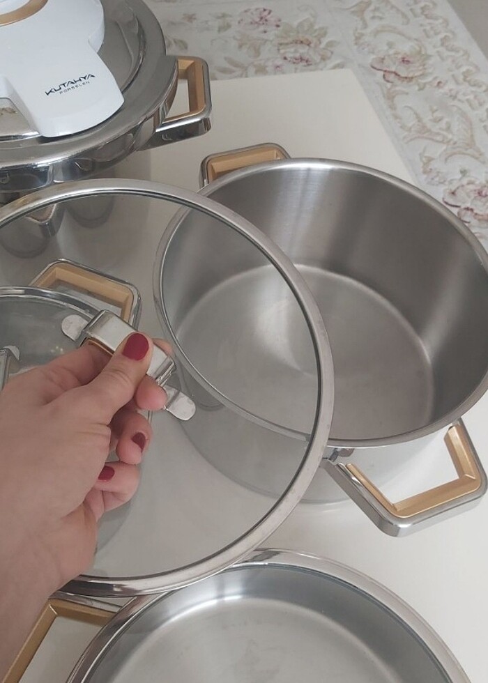 Kutahya tencere seti - Görsel 4