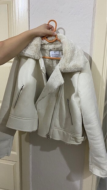 Stradivarius kürklü ceket