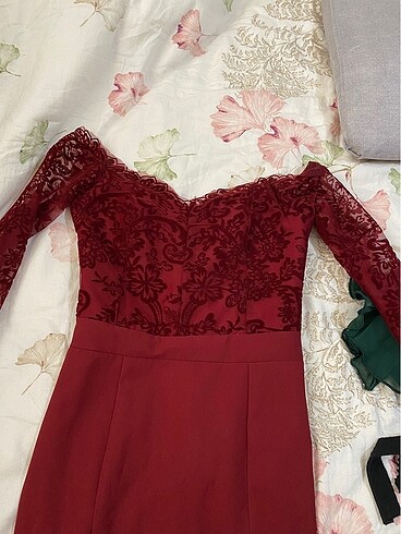 Bordo abiye