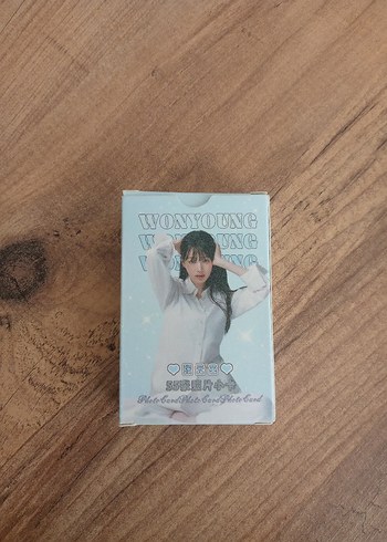 İve Wonyoung idol kpop pc fotokart