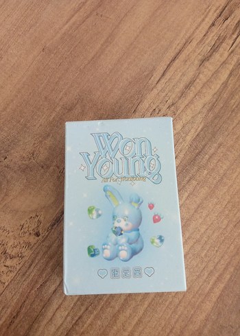  Beden İve Wonyoung idol kpop pc fotokart