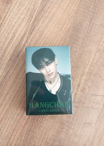 Bangchan skz kpop foto kart pc
