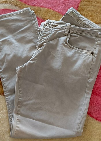 Gri Regular Fit Erkek Pamuk Pantolon
