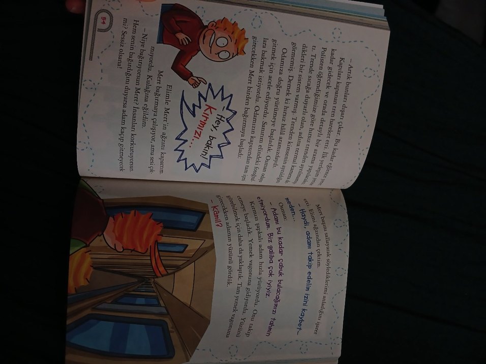 Doğu Ekspresi'nde Soygun - Çocuk Kitabı - Görsel 2