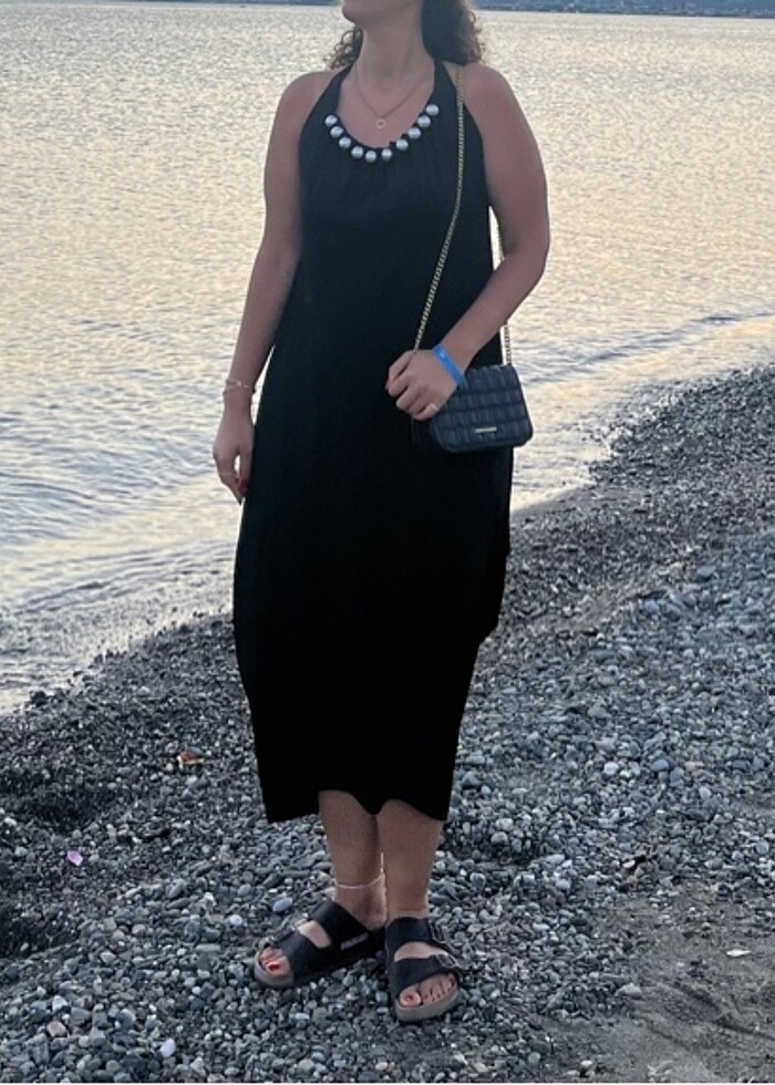 Altı şalvar modeli elbise - Görsel 2