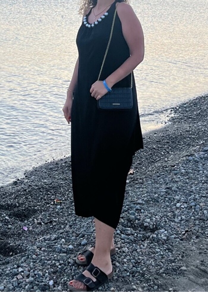 Altı şalvar modeli elbise - Görsel 3