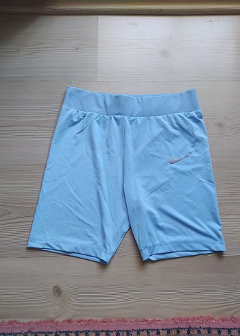 Nike Mavi Spor Mini Şort