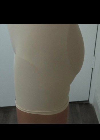 Bej Mini Kadın Strappy Tulum - Görsel 4