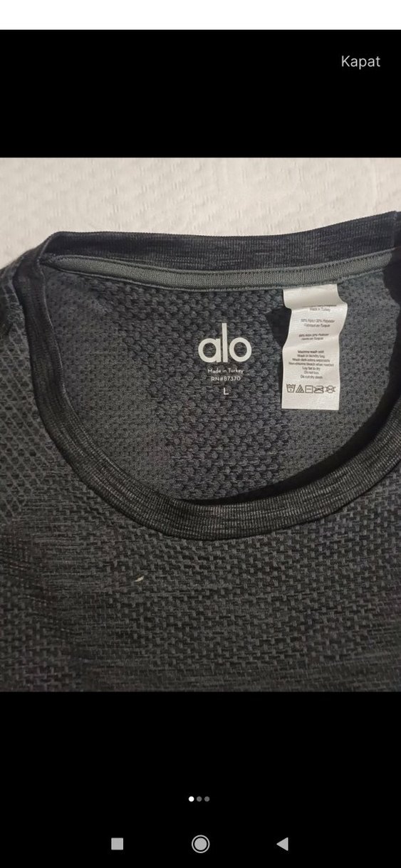 termal içlik ALO Spor Atlet - Görsel 2