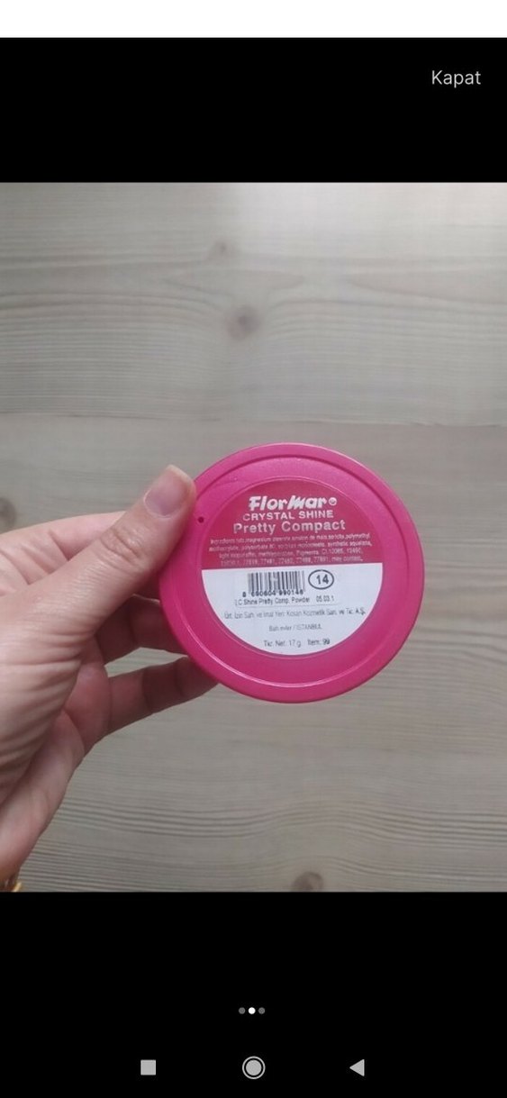 Bej Pudra light renk pembe alt tonlu - Görsel 4