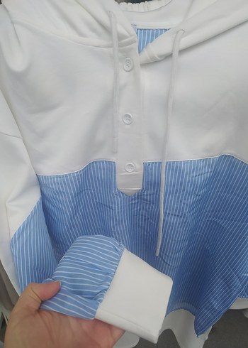 gri çizgili model kumas Takım esofman - Görsel 15