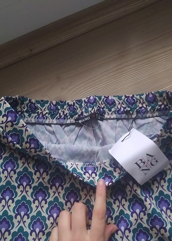 mor  Desenli günlük takımı - Görsel 8