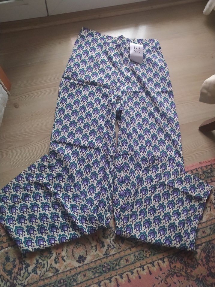 mor  Desenli günlük takımı - Görsel 5