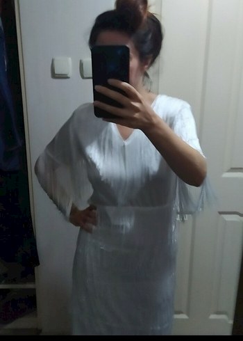 yılbaşı için gece elbises puskullu-ADET FİYAT - Görsel 6