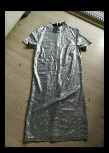 yılbaşı için gece elbises puskullu-ADET FİYAT - Görsel 2