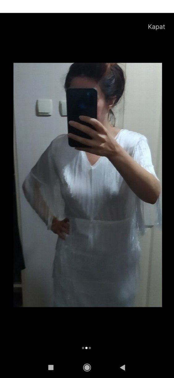 yılbaşı için gece elbises puskullu-ADET FİYAT - Görsel 5