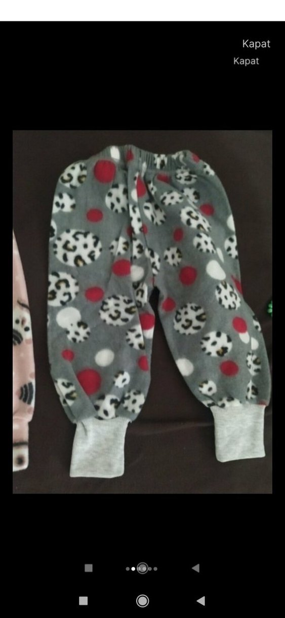 bebek polar pijama 2 adet fiyat - Görsel 3