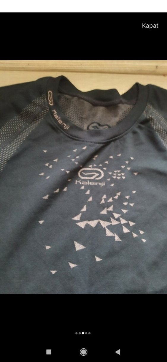 Siyah Uzun Kollu kalenji içlik termal - Görsel 3