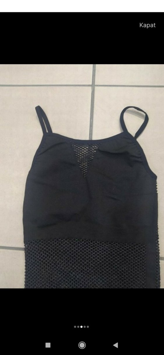 Siyah filei İnce Askılı ALO marka Büstiyer - Görsel 4