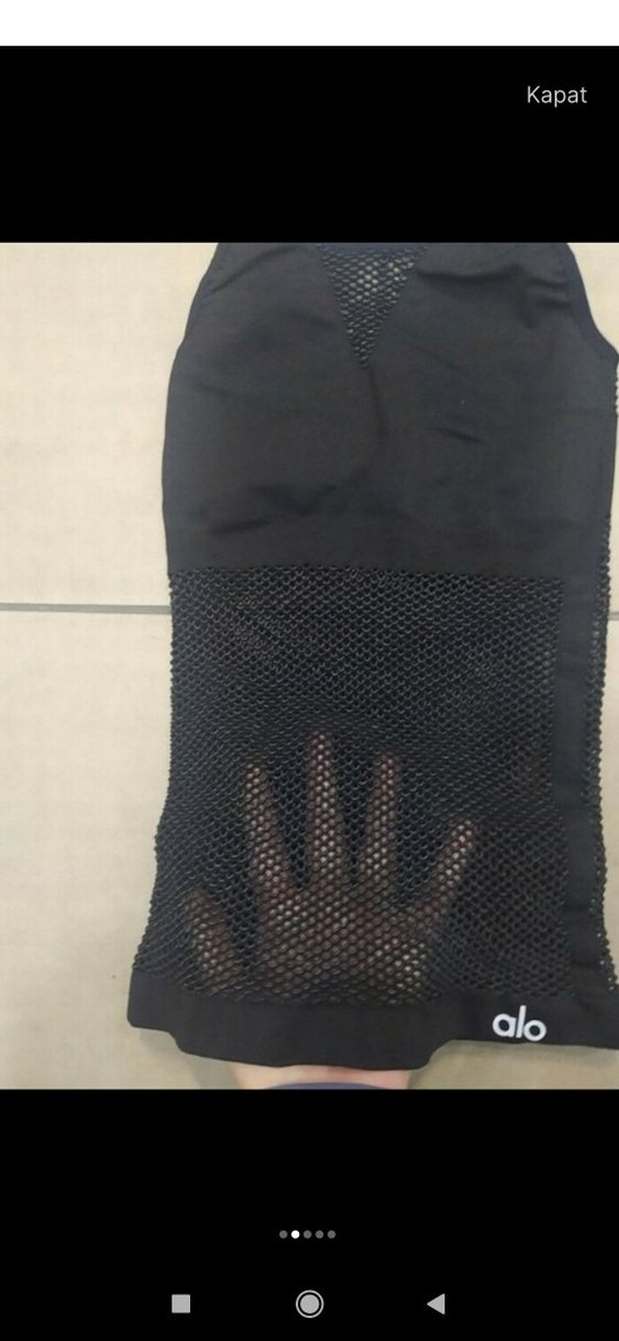 Siyah filei İnce Askılı ALO marka Büstiyer - Görsel 3