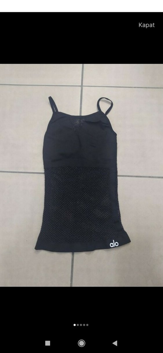 Siyah filei İnce Askılı ALO marka Büstiyer - Görsel 2