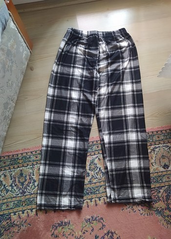 Renkli Desenli UNİSEX ince polar Pijama Altları-ADET FİYAT - Görsel 6