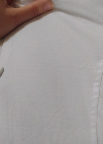 Beyaz Yüksek Yakalı Dar Kesim Kadın Ceket 100/100 pamuk - Görsel 15