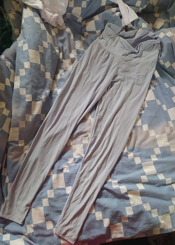 Gri Rahat Kesim tayt - Görsel 3