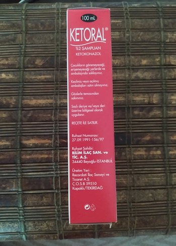Ketoral %2 Ketokonazol Şampuan 100 ml - Görsel 2