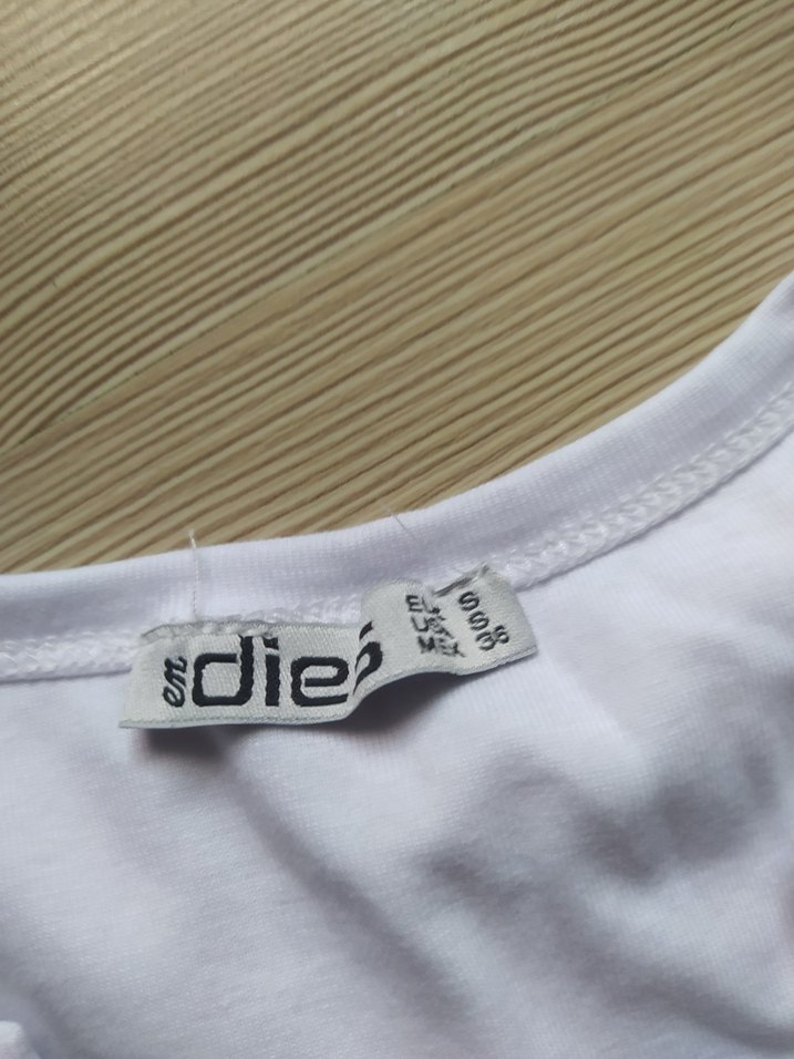 Kadın Beyaz V Yaka Uzun Kollu Pamuklu Gömlek - Görsel 3