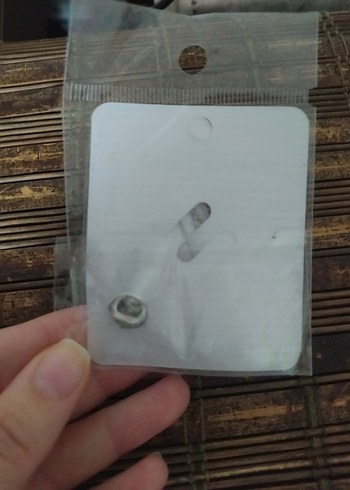 gümüş geyik başı Taşlı Kadın Broş - Görsel 3