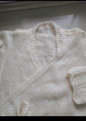 1000/50yun bohem delik işi kruvaze kazak hırka,weintage - Görsel 4