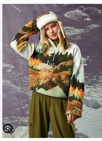 Doğa temalı polar-UNİSEX - Görsel 5