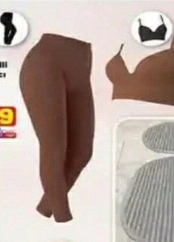 Toplayicili kahve tayt