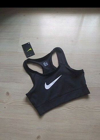 Siyah Nike Spor bra-ADET FİYAT - Görsel 4