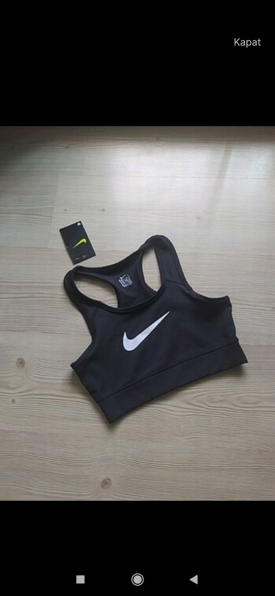 Siyah Nike Spor bra-ADET FİYAT - Görsel 4