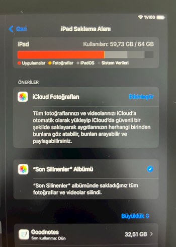 Apple 9. nesil ipad ve apple pencil