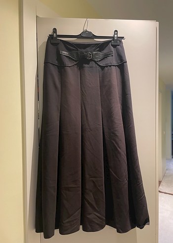 Gotik Vintage Siyah Uzun Etek