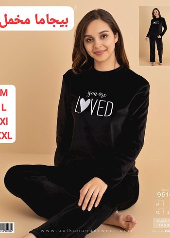 Penti Lacivert Kadın Uzun Kollu Rahat Pijama Takımı