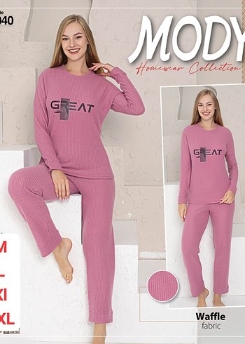 xxl Beden gri Renk Gri Uzun Kollu Rahat Kadın Pijama Takımı
