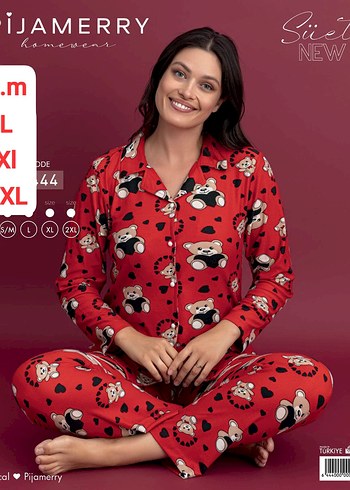 m Beden lacivert Renk Lacivert Puantiyeli Kadın Pijama Takımı