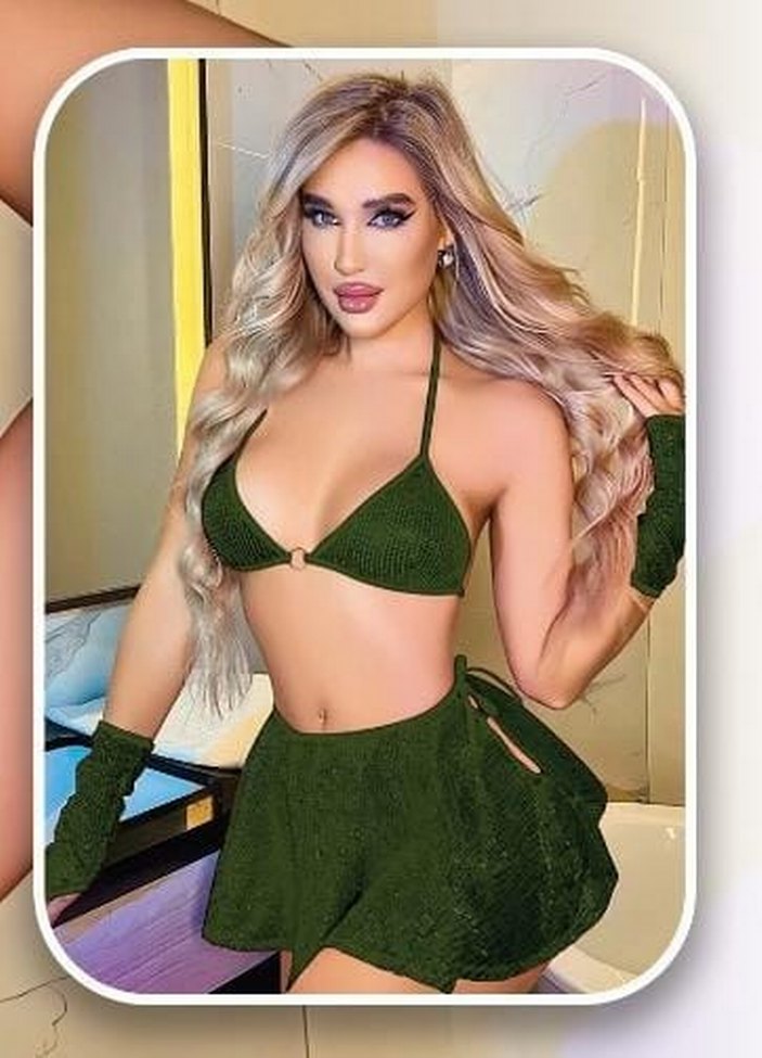 Parlak Pembe Mini Bikini Takımı standart beden - Görsel 3