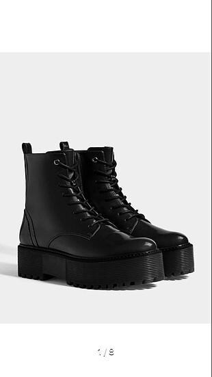 Bershka siyah bot