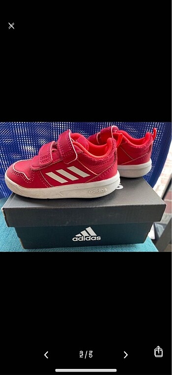 Adidas 21 numara az kullanıldı