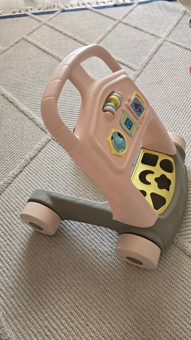 Gri ve Camel Bebek Yürüteci - Görsel 3