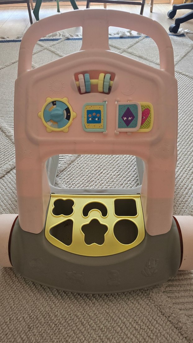 Gri ve Camel Bebek Yürüteci - Görsel 5