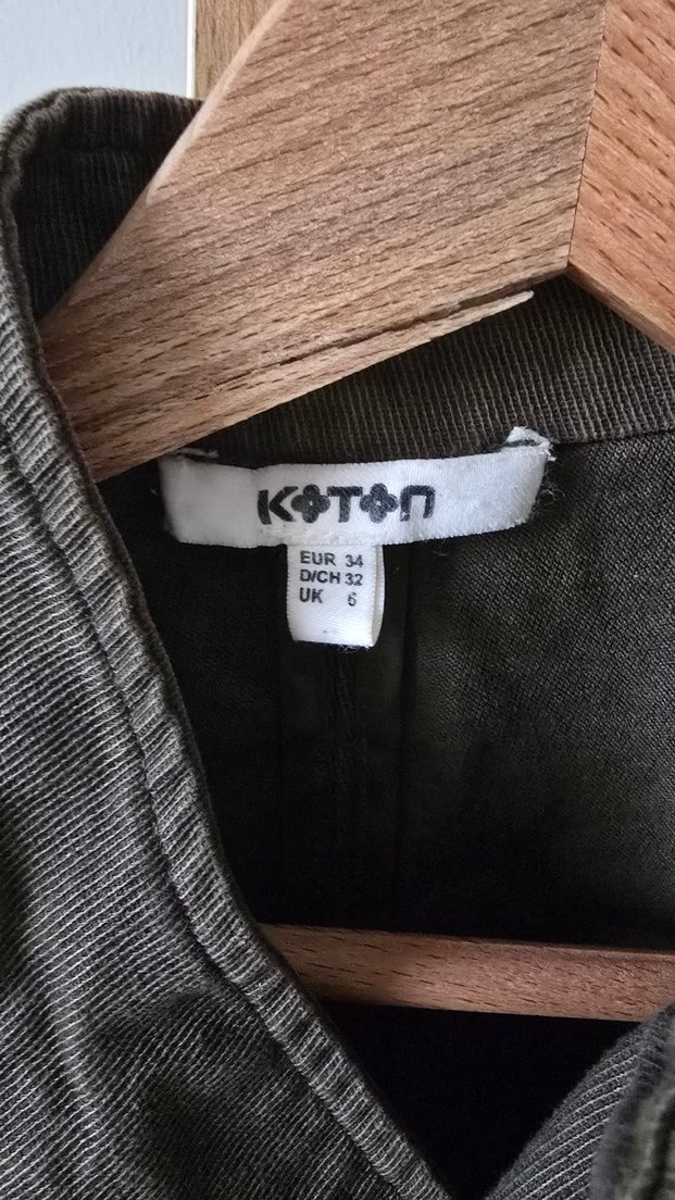 Nakışlı Bohem Düğmeli Kadın Ceket - Görsel 3