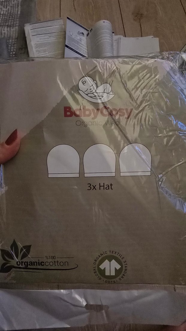 Parlak Kırmızı Bebek beresi 3 adet - Görsel 3