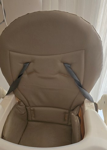 Prego Beyaz-Gri Bebek Mama Sandalyesi - Görsel 5